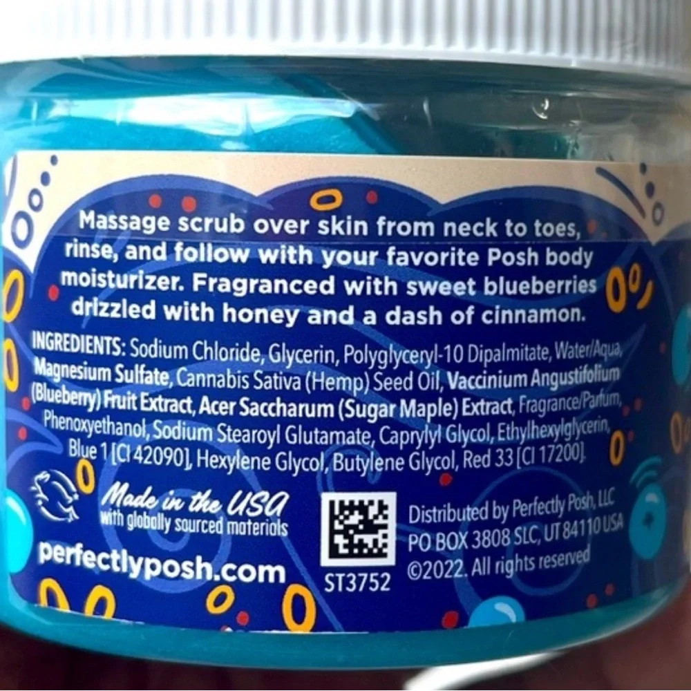 New Sealed Perfectly Posh You're My Jam Body Scrub